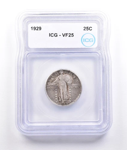 1929 Standing Liberty Quarter VF25 ICG *6870