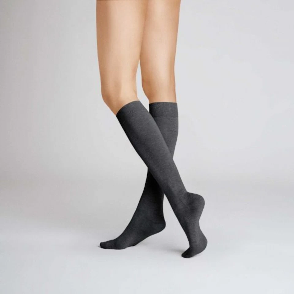 3er Pack Hudson Relax Cotton Damen Kniestrumpf lange Socken Damen 005360 - Bild 3 von 3