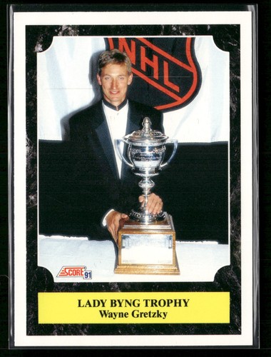 Wayne Gretzky #324 1991 Score Canadian card