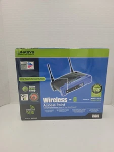 NEW SEALED Point d'accès Linksys Wireless G WAP54G 2,4 GHz 802.11g Certifié Wi Fi