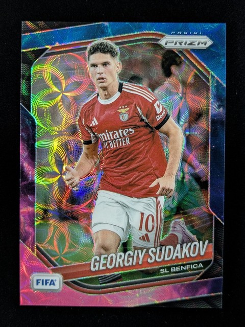 2025-26 Panini Prizm FIFA GEORGIY SUDAKOV 1/1 Choice Nebula Prizm SSP #228