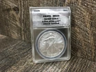 2009 ANACS Certified 1 Oz Silver American Eagle MS69 $1 A First Strike Coin