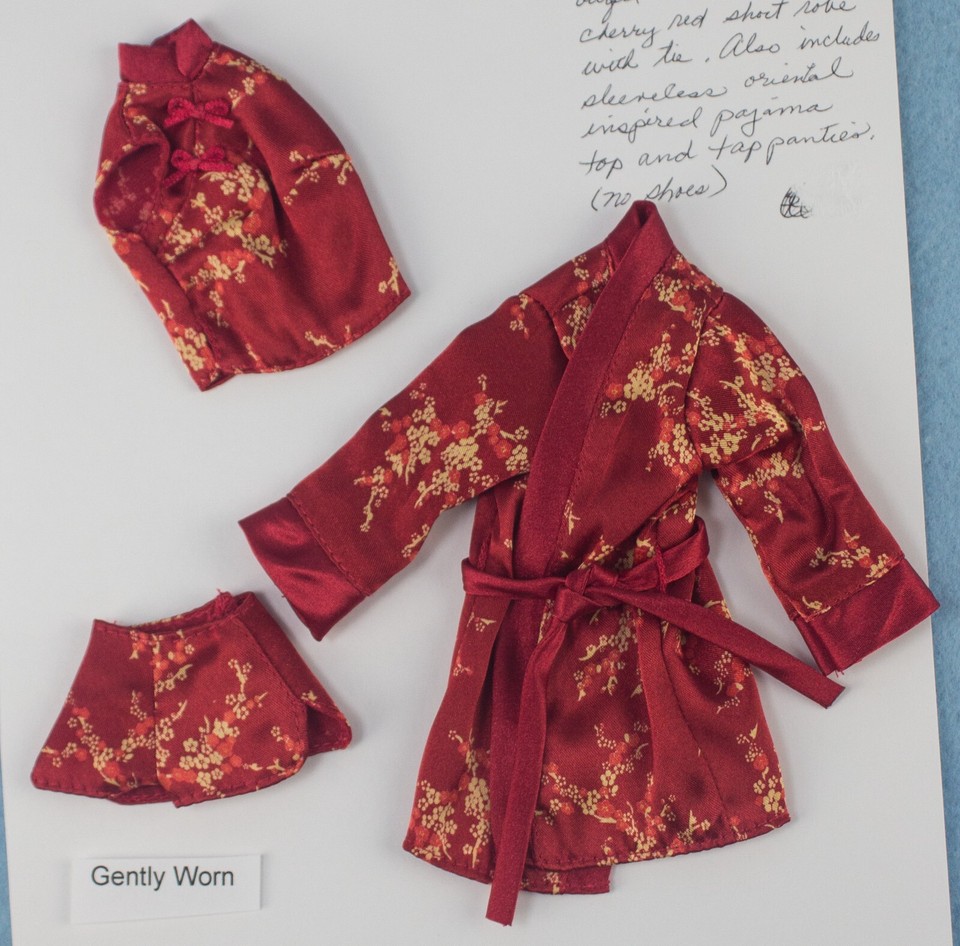 Tenue complète 4 pieces outfit fashion BARBIE CHINOISERIE RED MOON Fashion Model