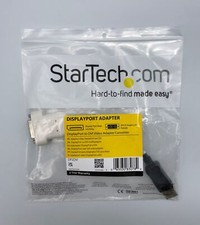 StarTEch.com DP2DVI DisplayPort to DVI Video Adapter Converter NEW - SEALED