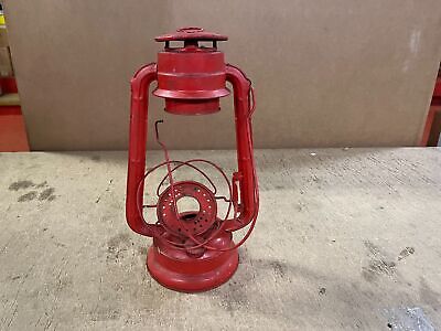 VTG Winged Wheel No. 500 Red Vintage Kerosene Lantern Made VTG Winged Wheel No. 500 Red Vintage Kerosene Lantern Made
