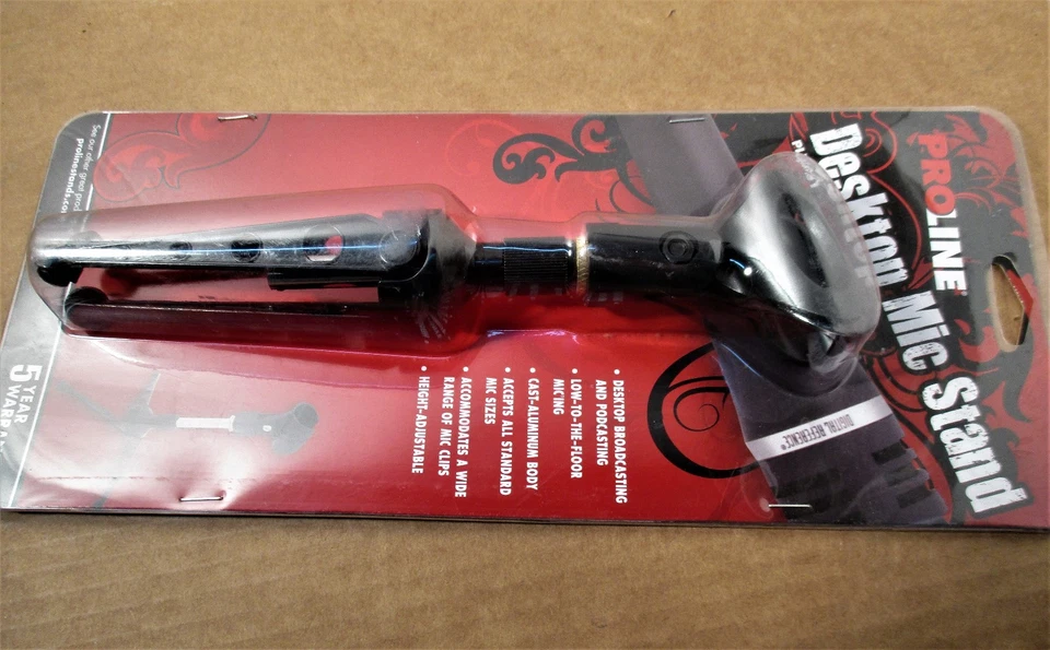 Proline PLDMS1 Desktop Microphone Stand New - Image 2 of 4