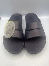 OOFOS Ooahh Unisex Recovery Slide Navy Style #1100 - NEW M7/W9
