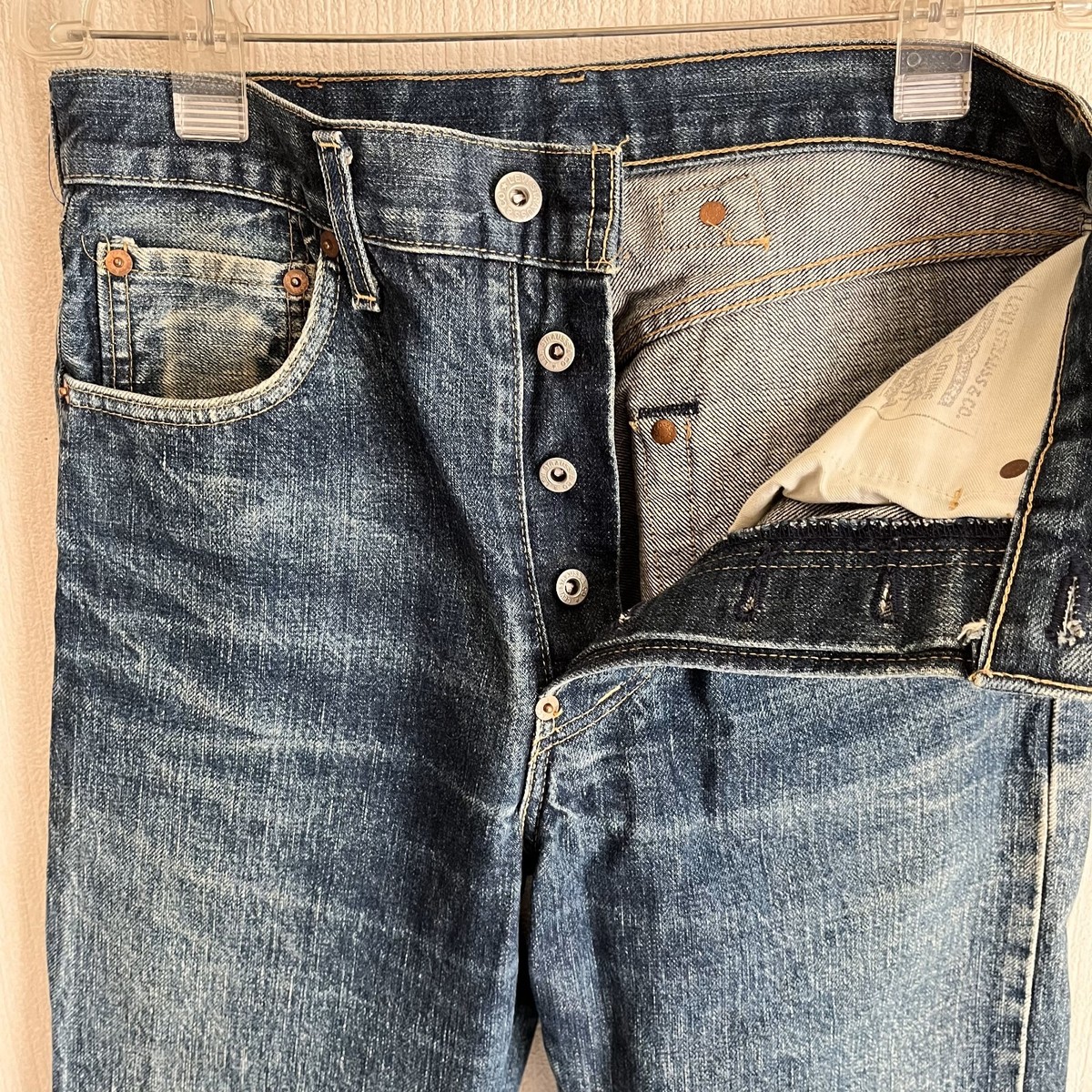 Vintage 90s Levi's LVC 701 Denim Jeans Selvedge BigE Japan Vintage 90s Levi's LVC 701 Denim Jeans Selvedge BigE Japan
