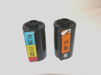2x leere wiederaufladbare Filmpatrone 135er Film 35mm reloadable film cartridge