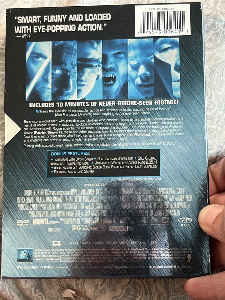 X-MEN / X2: X-MEN UNITED / X-MEN: Days Of Future Past 4 Disks DVDS - Image 3 of 4