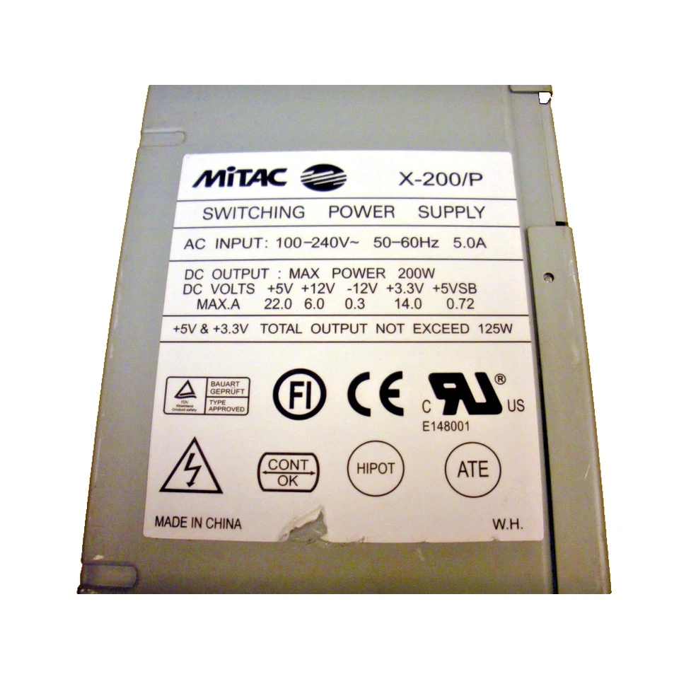 Fonte de alimentação Sun 370-4206 200W para Blade 100 - Imagem 3 de 3