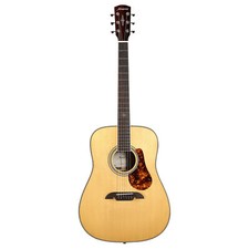 Alvarez Md70 Herringbone Acoustic Guitar, Rosewood Fretboard, Sitka Spruce Top