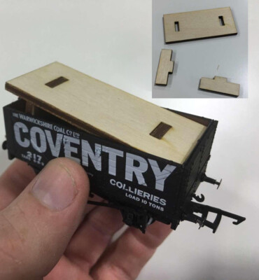 Wagon Load Riser OO Gauge Golden Valley Hobbies - GVCOALINSERT