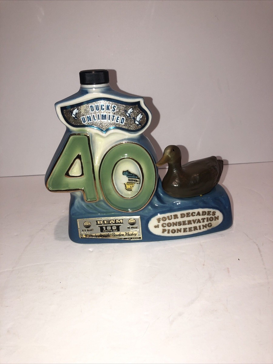 ビンテージメネフネジムビームデキャンタ　アドバタイジング メネフネ 希少!! 1975年製「メネフネ」ハワイアンオープン10周年記念ジムビーム