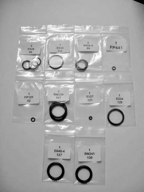 Air Arms Model FTP-900 O'ring Kit / R&S 005-213AA900 | eBay