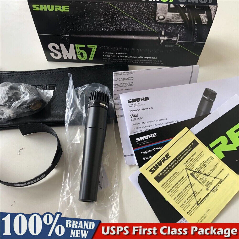 SHURE SM57マイク Shure SM57 Dynamic Instrument Microphone - Sound Productions