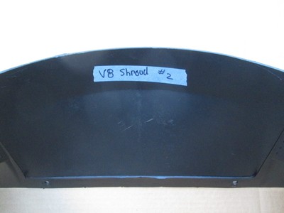 1970-81 FAN SHROUD, W/PONTIAC V8 (RE