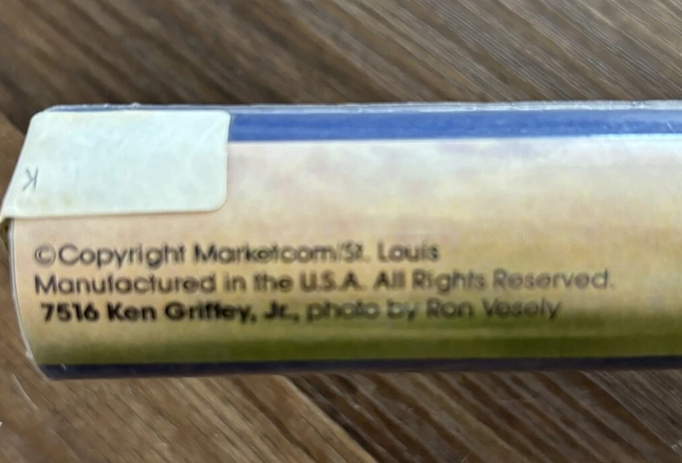 Vintage 1989 Sports Illustrated MLB Mariners Ken Griffey Jr. Poster Sealed (F3) - Image 3 of 3