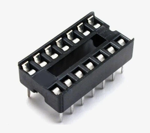 10x support socket circuit intégré 14 pin broches DIP support integrated circuit - Photo 4/4