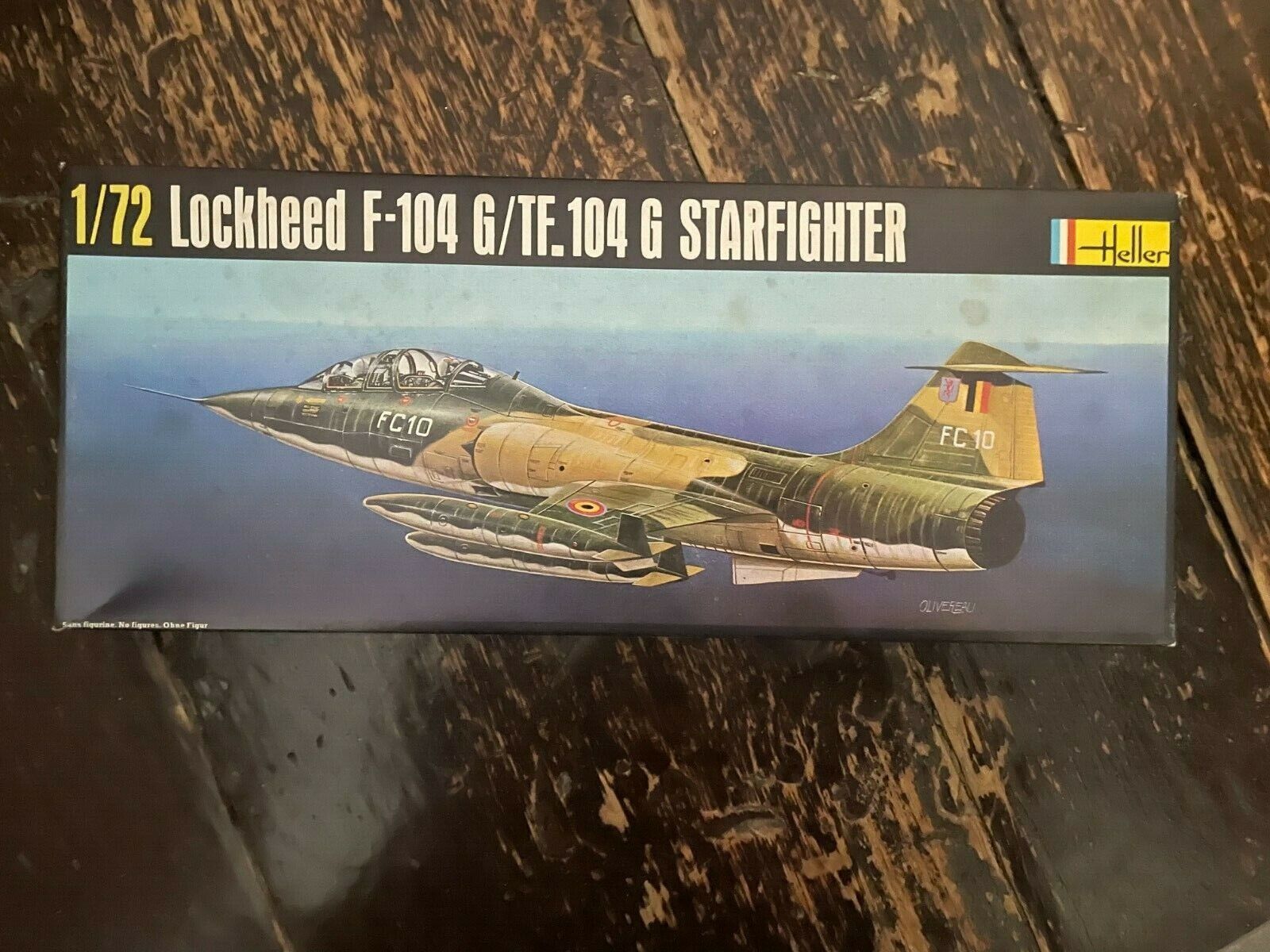 Heller Lockheed F-104 G/TF.104 G Starfighter 1:72 Star Fighter Plastic Model Kit