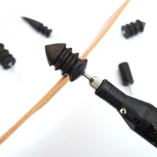 1PC Sandalwood Leather Edge Polishing Grinding Head Electric Sander Accessories