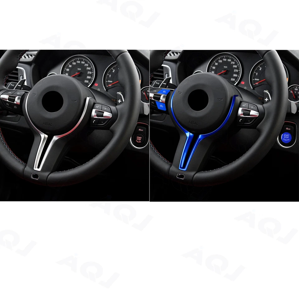 Cubierta del cuadro del volante en T + botón del volante M1M2 para BMW M6 2011-2017 Foto 4 de 4