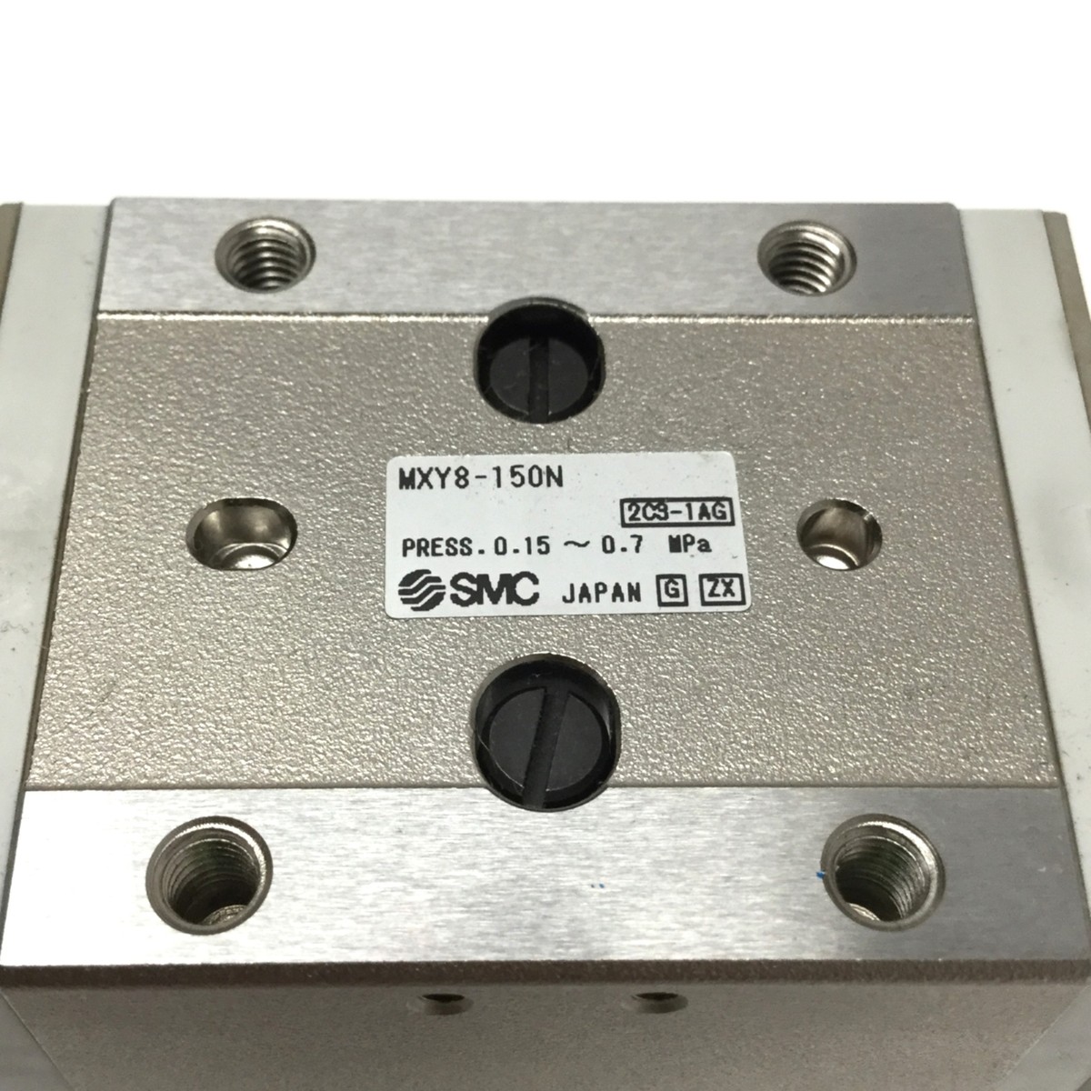 plu専用 SMC MXY8-150N Linear Air Slide Table, 8mm Bore, 150mm Stroke, 0.15