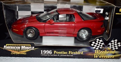 ERTL American Muscle 1996 Pontiac Firebird Weekend Warriors 1:18