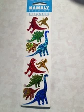 HAMBLY STUDIOS STICKERS GLITTERS SHIMMERS DINOSAUR DRAGON PREHISTORIC ICE AGE
