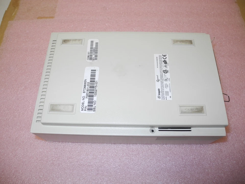 SEAGATE STD68000N DDS-2 4/8GB EXTERNAL DAT TAPE DRIVE 50 PIN SCSI CONNECTION - Image 3 of 4