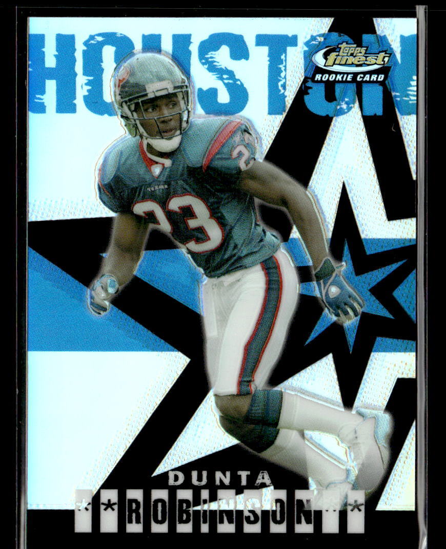 Dunta Robinson Finest #64 Base