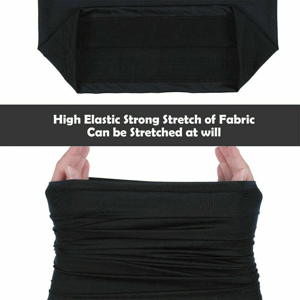 Face Mask Gaiter Biker Scarf Tube Bandana Beanie Cover Cap Outdoor Headwrap - Image 4 of 4