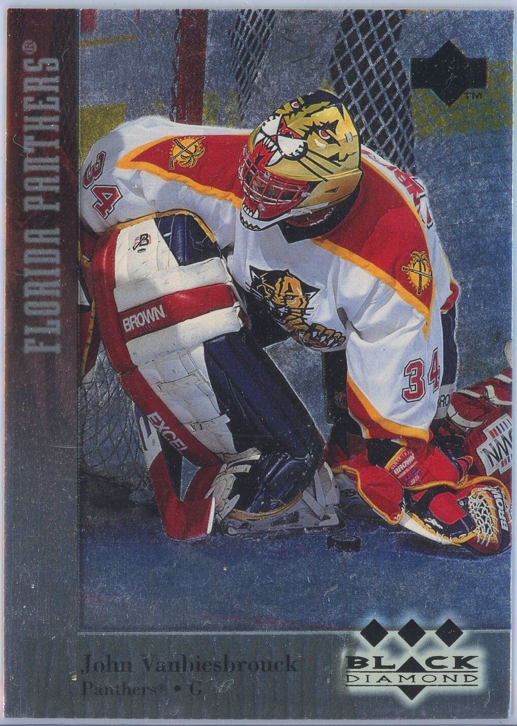 1996-97 Black Diamond Triple Diamond John Vanbiesbrouck