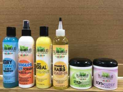 Taliah Waajid Kinky Wavy Natural 3 in 1 Shampoo - Sculp Oil-Detangler Full Range