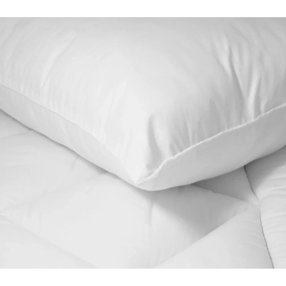 New Mainstays Comfort Complete Bed Pillow, Standard/Queen (2 pack) - Image 4 of 4
