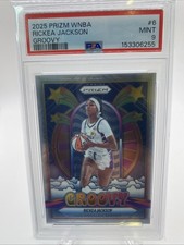 Rickea Jackson 2025 Panini Prizm WNBA - Groovy Card# 6 PSA 9 🔥 Pop 1
