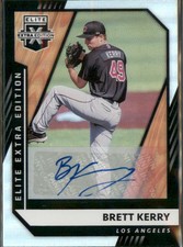 BRETT KERRY #141 2021 Panini Elite Extra Edition Los Angeles Angels NM