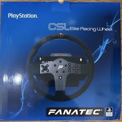 Fanatec CSL Elite Racing Wheel PC, PS5, Wired USB Quick Release Table Clamp