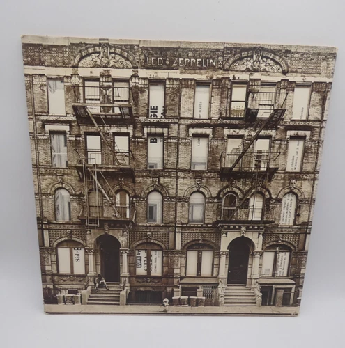 1975 Led Zeppelin Physical Graffiti Vinyl LP Record Album 2 Record Set