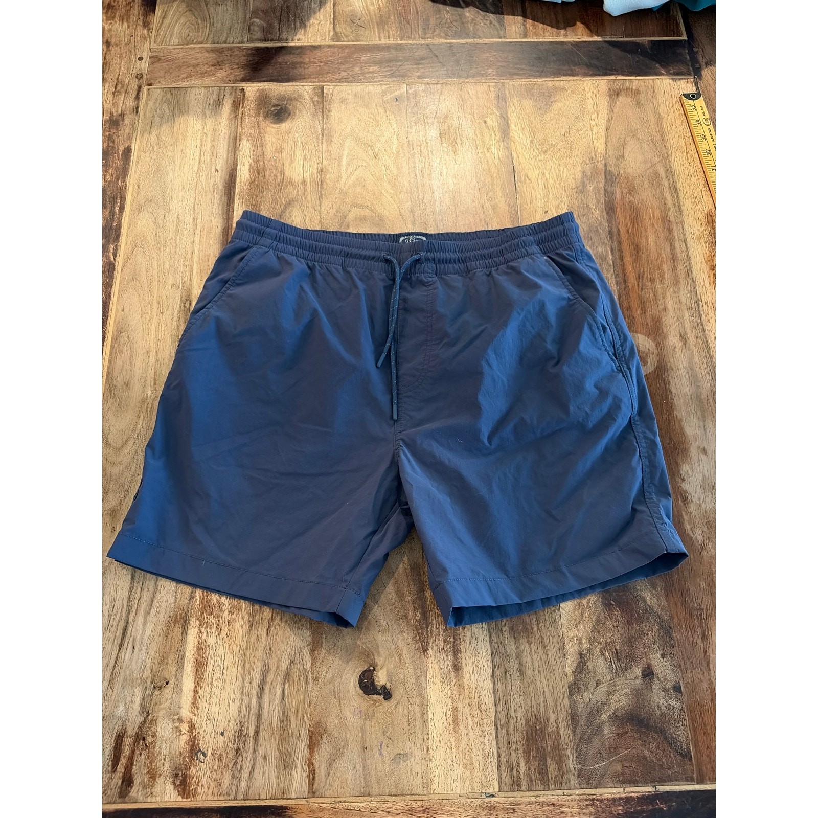 J.Crew Tech Dock Shorts Drawstring Activewear Nav… - image 2