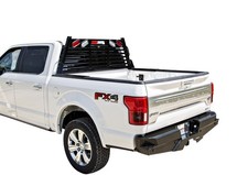 Frontier Full Louvered Headache Rack W Lights For 9916 Ford F-250 Super Duty