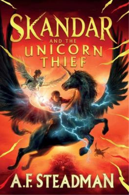 A F Steadman Skandar and the Unicorn Thief (Hardback) Skandar