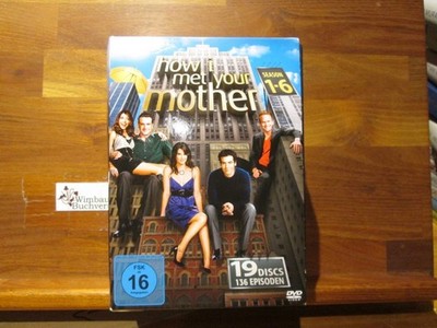 How I Met Your Mother Komplettbox, Seasons 1-6 [19 DVDs] Radnor, Josh und Jason 