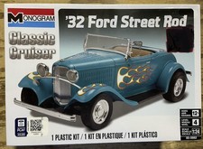 Monogram 1932 Ford Roadster Street Rod 1:25 Scale Sealed Model Kit Rumble Seat