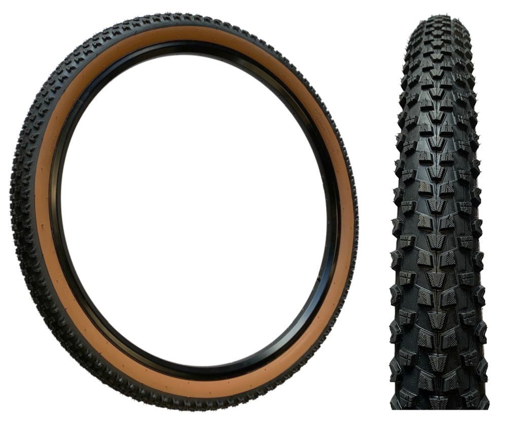 Baldys 26 x 2,25 Mountain Bike Pneumatico Fuoristrada MURO MARRONE