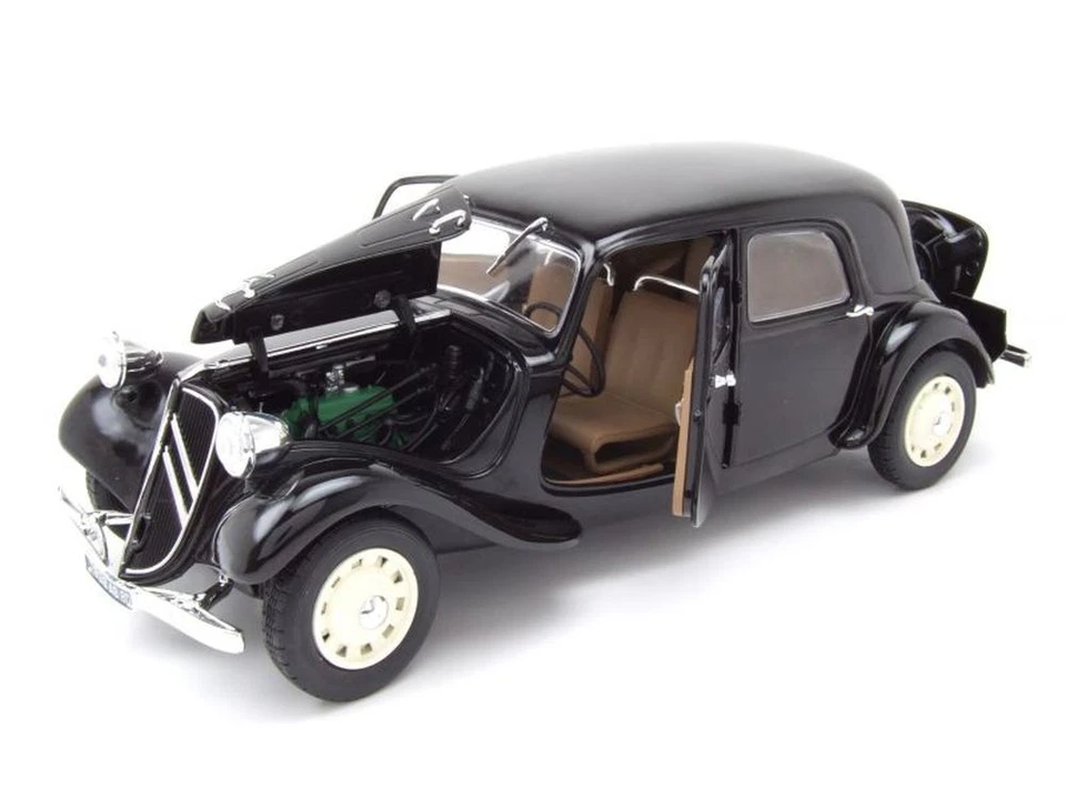 Citroen Traction 11CV 1937 schwarz Modellauto 1:18 Solido - Bild 4 von 4