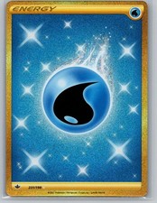 Water Energy (Secret) Holo Secret Rare SWSH06: Chilling Reign 231/198 NM on eBay