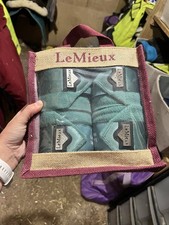 Sage Loire Le Mieux Fleece Bandages Brand New With Tags Matchy Set
