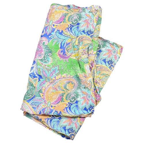 Rare Vintage Ralph Lauren Flying Point Paisley Full/Queen Duvet Cover