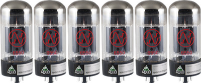 6550, JJ Electronic, Matched Vacuum Tube, Apex Burned-In Matched Sextet, Power